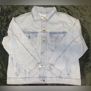 NO BOUNDARIES LIGHT BLUE DENIM JACKET